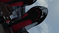 high_heels shoes mountains highway snow truck digital_render velocity-vektor