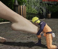 giantess feet naruto goddess slave shrunken foot_worship kissing_foot gtsfantasy hianta