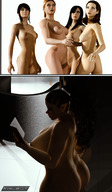 giantess nude comic large_breasts butt elf bbw belly shrunken_woman voluptuous olympia digital_render ashkiiwolf