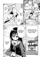 giantess comic monochrome train story elf horse lying_down barn subway rings hay school_uniforms