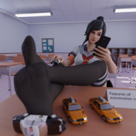 giantess feet stockings school vehicles schoolgirl_outfit