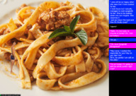 collage story shrunken_man plate pasta osagts