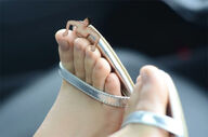 collage toes high_heels domination shrunken_man naked_man up_close trapped_under_foot msku
