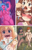 drawing giantess karbo vore color felarya sandals cute swallowed inside_view thewiking2000 gulped blade_runner_2049 joi miniguy non_non_biyori komari_koshigaya crisis_(felarya)