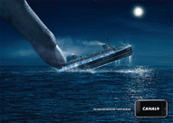 crush collage giant water finger boats
