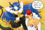 drawing gentle clothed foot_worship shrunken_woman up_close majoumegami