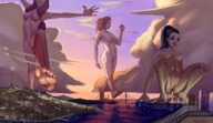 drawing giantess insertion nude pussy giga masturbation city mega color destruction rampage foot_crush giantesses minutio