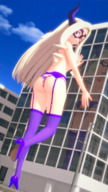 giantess lingerie skyscraper winking digital_render my_hero_academia mt._lady crazyredhair