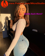 giantess collage jeans in_pocket microstudio