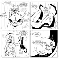 breasts nipples monochrome bra shrinking minigirl shrunken_woman entrapment english cippy1997