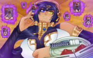 breasts drawing giantess magic cards duel yu-gi-oh! majoumegami dichromatic