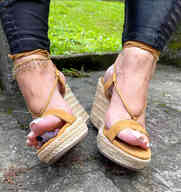 collage clothed high_heels tiny shrunken_man up_close trapped_under_feet msku