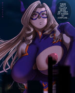 breasts nipples giantess blonde my_hero_academia mt._lady picojin