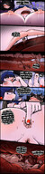 drawing insertion nude comic color butt mouth saliva blue_hair tiny anal teasing cat_girl june smothering internal_view mspaintgts internal_shot tiny_female par maw