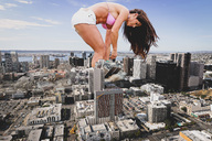bikini giantess collage giga city destruction brunette wonderslug muscles abs athletic michelle_lewin