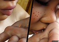 giantess mega blonde comic lips elf shrunken_men kissing voluptuous freckles digital_render opal ashkiiwolf