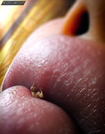 giantess vore mega lips shrunken_men entrapment sucking voluptuous stuck point_of_view digital_render opal ashkiiwolf