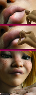 giantess vore mega lips shrunken_men bbw entrapment sucking voluptuous stuck point_of_view digital_render opal ashkiiwolf plump