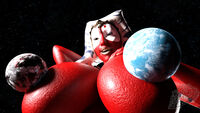 breasts giantess nude earth giga horns mega alien space large_breasts planet star_wars tattoo red_skin digital_render cosmic_giantess convenient_censorship togruta shaak_ti jedi bakedalaskabigs Mega lekku