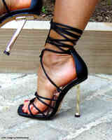 collage in_shoe shrunken_woman red_nails platform_sandals black_heels marklovefeet