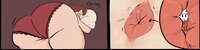 drawing micro panties sleeping comic color butt brunette elf asshole milf panty_entrapment white_skin cutaway hilda_(series) alfur johanna_(hilda) cl0wn_meat