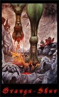 drawing crush dragon color blood paws gore foot_crush cruel drangu-shur claw point_of_view