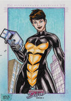 breasts drawing giantess city mega color blue_eyes handheld buildings brunette avengers costume van janet_van_dyne marvel_comics the_wasp jasons21