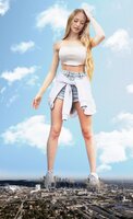 crush collage city mega blonde rampage looking_down sneakers source_needed