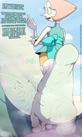 drawing feet color barefoot unaware dialogue white_skin on_sole pearl steven_universe nano lewdssonk thesigmaarts thefunnierbones