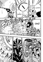 growth giantess panties manga fairy_tail jacket panels punching brandish accidental_destruction body_swap