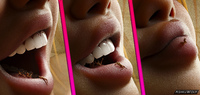 giantess vore mega comic tongue mouth teeth shrunken_men voluptuous point_of_view digital_render opal ashkiiwolf