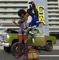 superhero street mini_giantess amazon