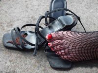 high_heels in_shoe fishnets shrunken_man heel marklovefeet