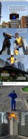 gi_joe breasts giantess city mega comic black_hair destruction gun buildings glasses military gloves red_hair boots explosion fighting giantesses mask fist tv cobra belt jumpsuit crowds dialogue running_away digital_render scarlet baroness dudeduderson2000 cobra_commander