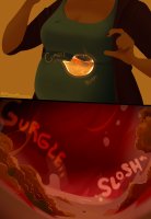 vore mature micromistakes micro stomach shrunken_man