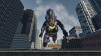 breasts giantess city mega alien large_breasts buildings crawling tali looming mask point_of_view looking_at_viewer hood helmet digital_render mass_effect talizorah quarian gglb79