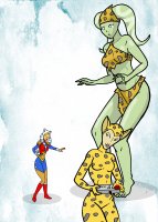 breasts drawing giantess horns alien color large_breasts blue_eyes barefoot bra green_eyes cheetah giganta boots star_wars cat_girl tentacles remote tattoo costume wonder_woman swap top tiara leopard_print no_background inspector97 dc_comics confused loincloth bare_legs togruta bare_midriff hera_syndulla ahsoka_tano fusion zygerrian miraj_scintel lekku twilek