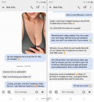 breasts collage cleavage brunette smiling story phone shrunken_man freckles selfie between_breasts eonxz
