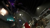 breasts giantess city mega alien large_breasts armor destruction buildings blood moon foot_crush tali mask vehicles night thighs point_of_view between_buildings hood cracked_ground looking_at_tiny digital_render mass_effect talizorah quarian worsesfm