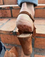 collage micro nude jeans blood gore foot_crush unaware shrunken_man hanging_on marklovefeet