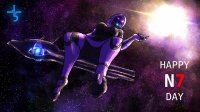 breasts drawing giantess giga alien space color large_breasts armor spaceship sun tali mask stars hood looking_at_tiny cosmic_giantess mass_effect talizorah quarian normandy mass_relay the-oyster-boy