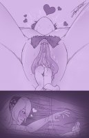 breasts drawing nipples giantess insertion pussy monochrome butt cum sex barefoot pubic_hair cleavage multiple_sizes lesbians reaching shrunken_woman hairband jora-bora fire_emblem no_background looking_at_tiny pointed_ears camilla corrin camilla_(fire_emblem)