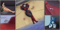 bikini breasts drawing nipples giantess pussy vore giga blonde comic black_hair color large_breasts butt swimsuit robot blue_eyes beach licking toes barefoot water multiple_sizes ponytail lying_down kneeling foot_crush thighs shrunken_city milf dialogue on_nipple on_pussy legs_crossed looking_at_tiny armpits transformers bare_legs arcee bare_midriff svenyatta on_thigh june_darby windblade chromia nautica