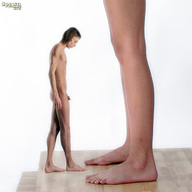 collage feet shrunken_men legs pedicured