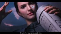 breasts brunette brown_eyes boots star_wars shrunken_man falling point_of_view dropped dialogue lightsaber looking_at_tiny digital_render padme_amidala padme jedi anakin_skywalker krieginax