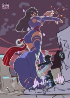 marvel_rivals breasts drawing growth giantess white_hair tail city mega black_hair color large_breasts long_hair destruction buildings multiple_sizes gloves asian short_hair boots foot_crush fighting giantesses short thighs jacket swatting costume top new_york_city leotard x-men behind_view hulk green_skin psylocke bare_legs marvel_comics baxter_building gamefreakdx bare_midriff squirrel_girl_(marvel) luna_snow