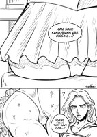 giantess butt butt_crush supergirl shrunken_people dc_comics drawing panties comic monochrome skirt sitting unaware dialogue stuck_to_butt