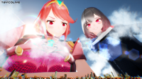female growth giantess crush sexy feet manga city giant anime shoes goddess tall big cute scale size lyra digital_render pyra resize bigger macrophile waifu mikumikudancence xenobladechronicles2 toweroffantasy women tbycolive