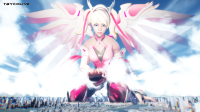 female growth giantess crush sexy feet manga city angel giant anime shoes goddess tall big cute scale size mercy digital_render overwatch pink resize bigger macrophile waifu mikumikudancence women tbycolive
