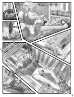 drawing giantess crush panties city upskirt comic monochrome bridge destruction buildings touhou train reisen_udongein_inaba fighting vehicles outdoors sakuya_izayoi sliding knives rabbit_ears alloyrabbit reisen_vs_sakuya